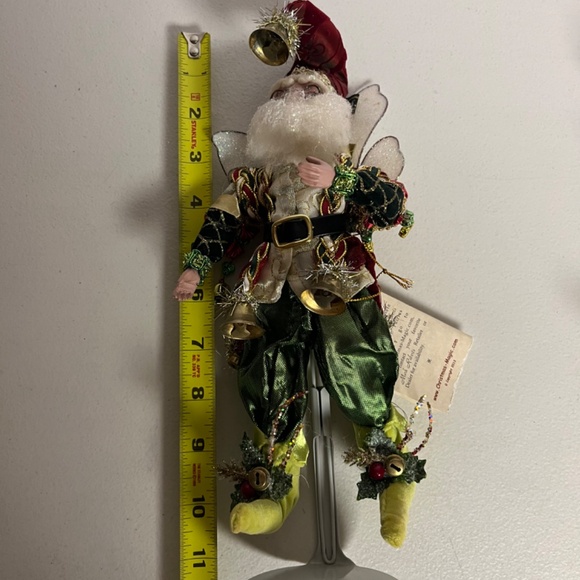 Mark Roberts Bell Ringer Fairy Stand  Limited Edition 1535/5000 COA Christmas - Picture 11 of 12